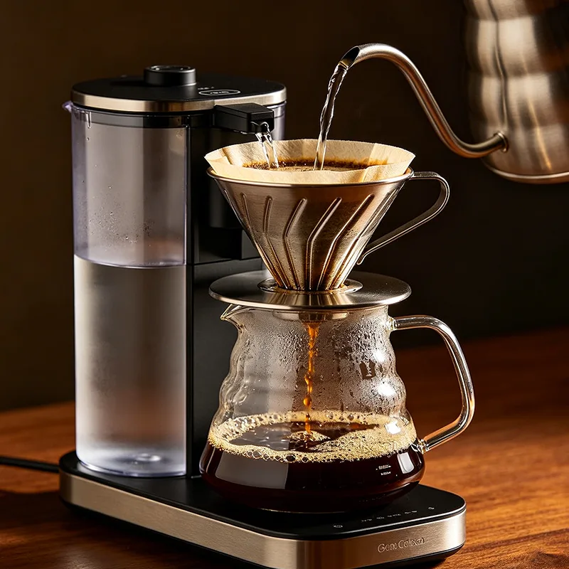 What are the advantages and disadvantages of drip coffee machines?
