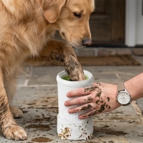 Silicone Pet Paw Washing Cup